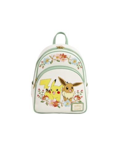 Sac à dos Loungefly - Pokemon Pikachu & Evoli Floral