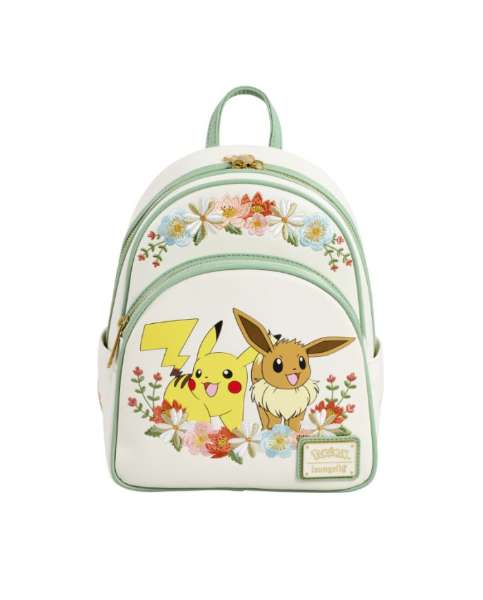 Sac à dos Loungefly - Pokemon Pikachu & Evoli Floral