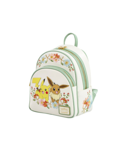 Sac à dos Loungefly - Pokemon Pikachu & Evoli Floral
