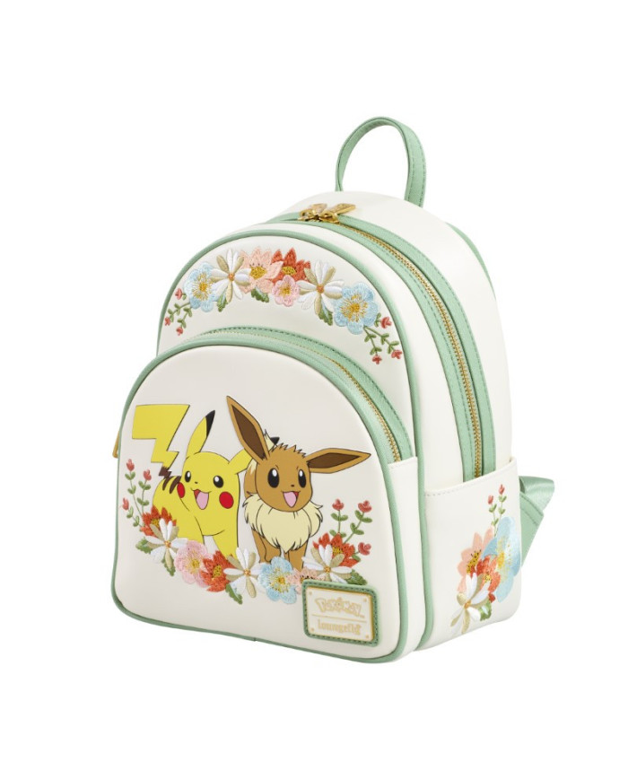 Sac à dos Loungefly - Pokemon Pikachu & Evoli Floral
