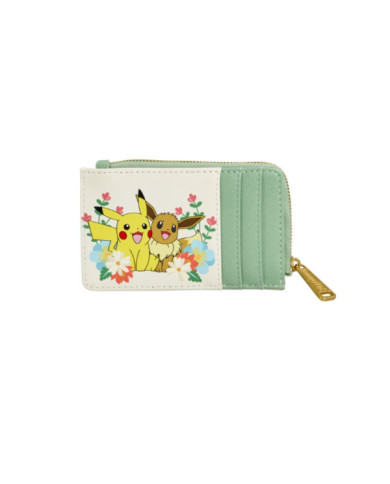 Portefeuille Loungefly - Pokemon Pikachu & Evoli Floral