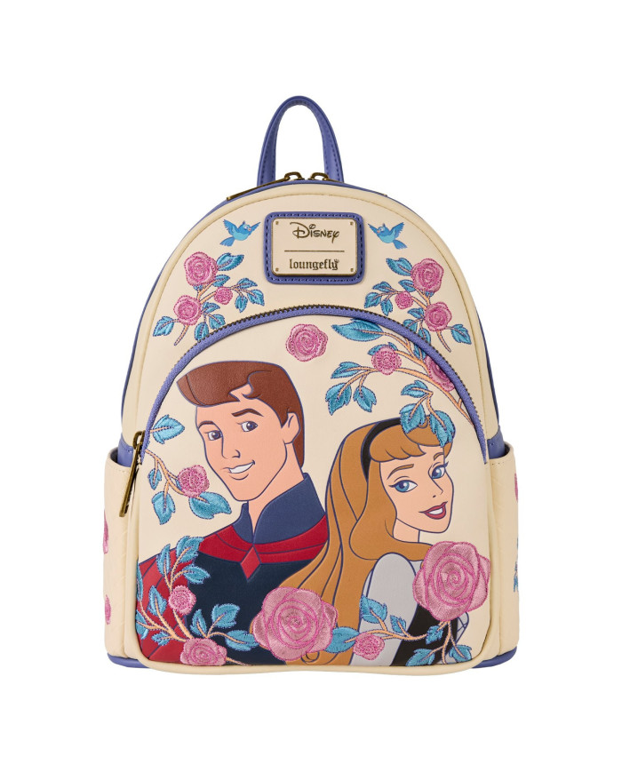 Sac à dos Loungefly - La Belle au Bois Dormant Princess Aurora & Prince Phillip Floral