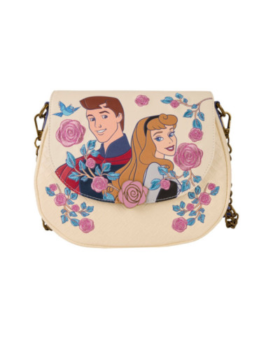 Sac à bandoulière Loungefly - La Belle au Bois Dormant Princess Aurora & Prince Phillip Floral