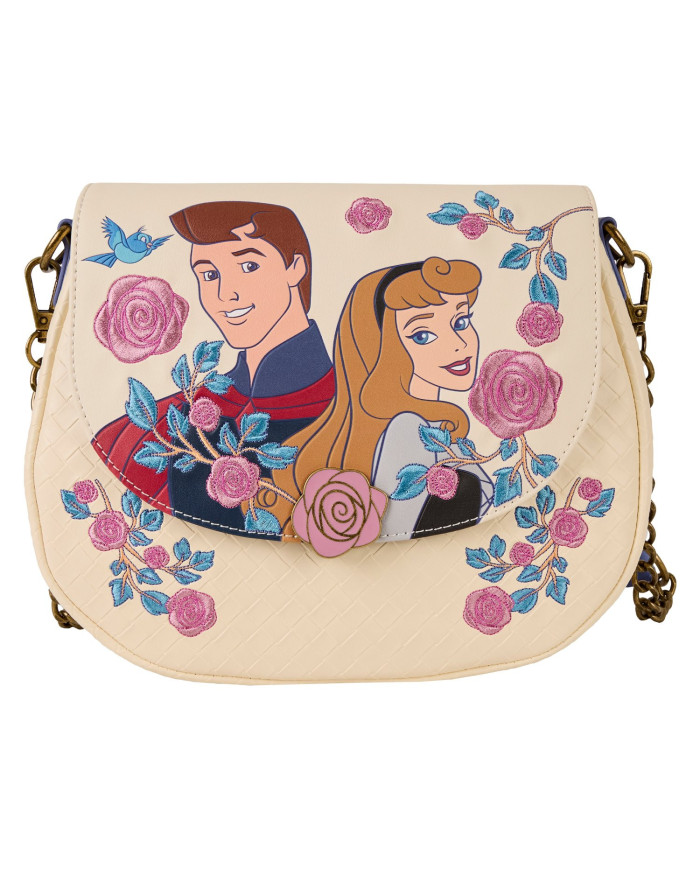Sac à bandoulière Loungefly - La Belle au Bois Dormant Princess Aurora & Prince Phillip Floral