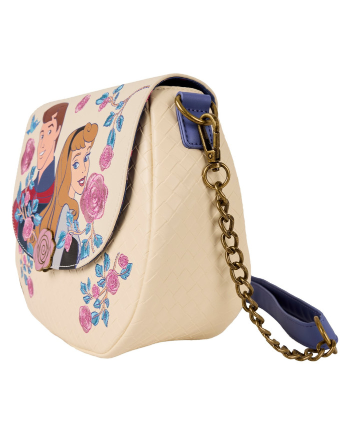 Sac à bandoulière Loungefly - La Belle au Bois Dormant Princess Aurora & Prince Phillip Floral