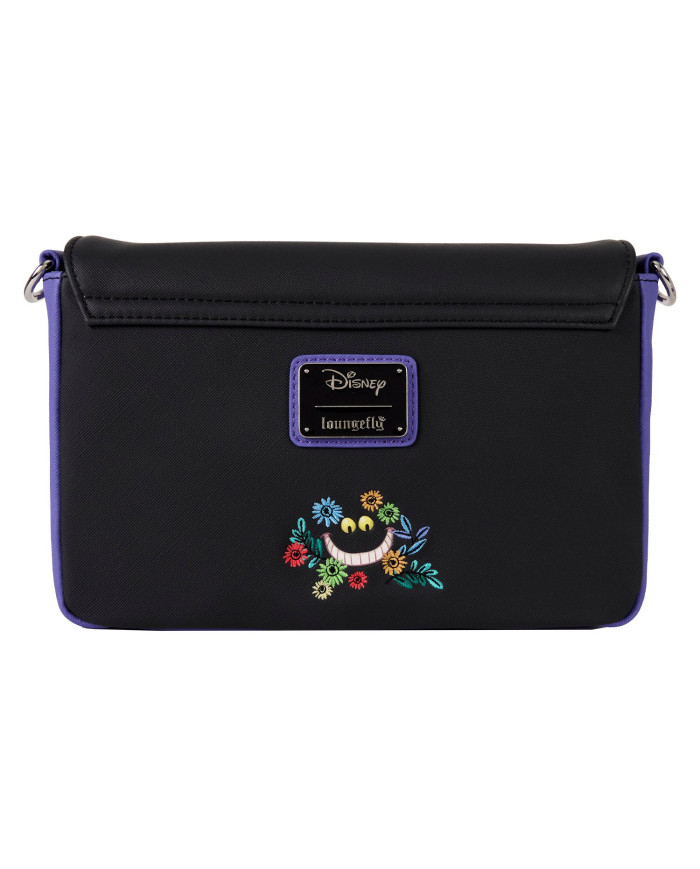 Sac à bandoulière Loungefly - Alice au Pays des Merveilles Cheshire Cat Tulgey Wood Lenticular