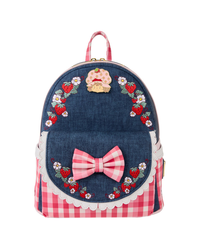 Sac à dos Loungefly - Charlotte aux Fraises Denim Gingham