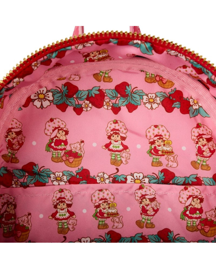 Sac à dos Loungefly - Charlotte aux Fraises Denim Gingham