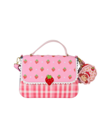 Sac à bandoulière Loungefly - Charlotte aux Fraises Denim Gingham