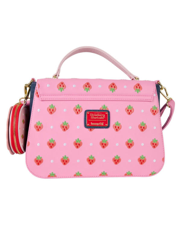 Sac à bandoulière Loungefly - Charlotte aux Fraises Denim Gingham