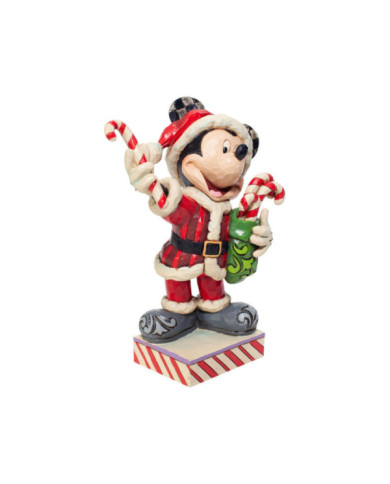 Disney Traditions - Mickey Mouse avec des sucres d'orge Noël