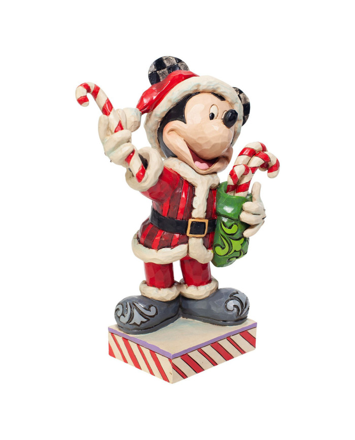 Disney Traditions - Mickey Mouse avec des sucres d'orge Noël