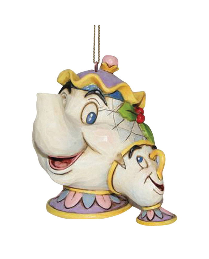 Disney Traditions - Suspension Madame Samovar et Zip