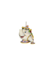 Disney Traditions - Suspension Madame Samovar et Zip