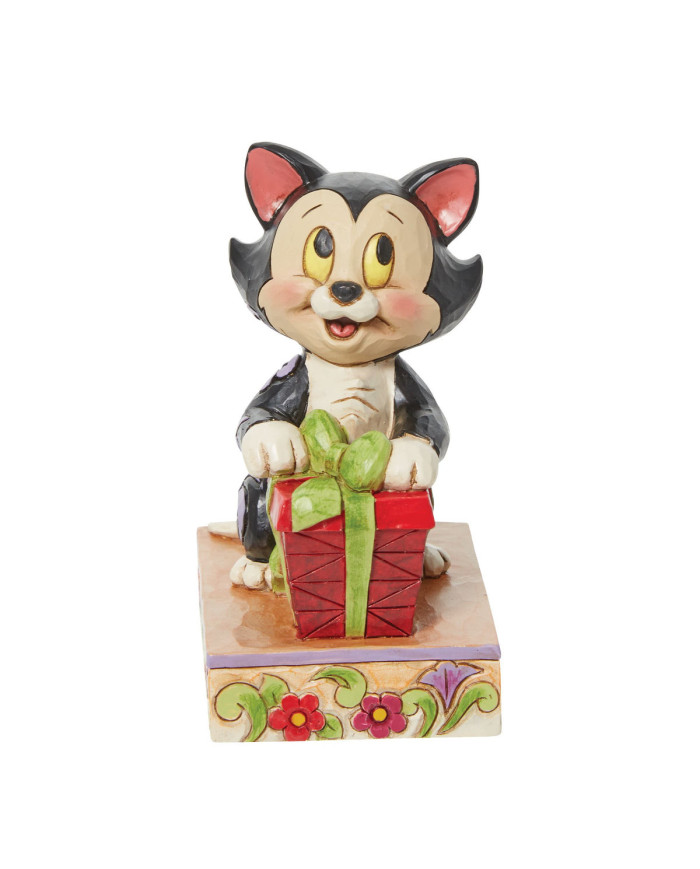 Disney Traditions - Figaro avec cadeau