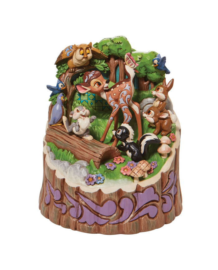 Disney Traditions - Bambi Carved by heart