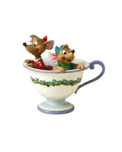 Disney Traditions - Jaq et Gus dans une tasse à thé