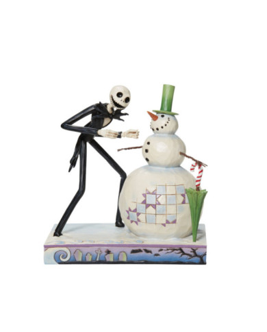 Disney Traditions - Jack découvrant un Bonhomme de neige