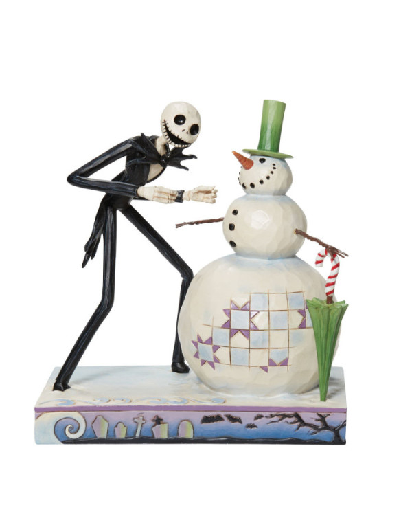 Disney Traditions - Jack découvrant un Bonhomme de neige