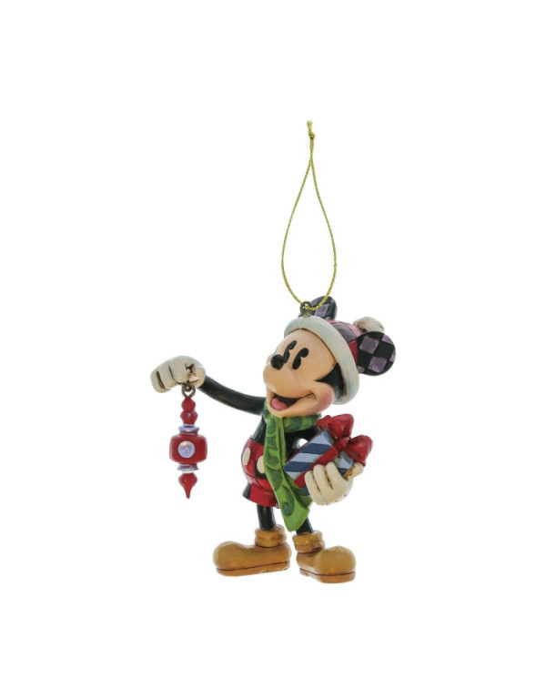 Disney Traditions - Suspension Mickey tenant des Cadeaux