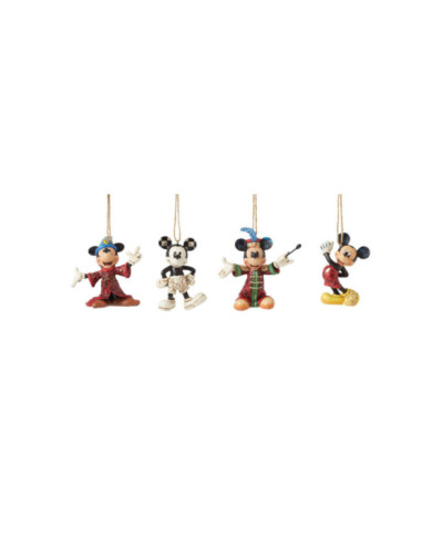 Disney Traditions - Set de 4 suspensions Mickey