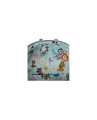 Sac à dos Loungefly - Disney Dogs & Cats - Faux Denim Fringe