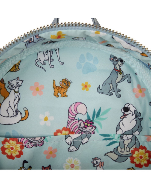 Sac à dos Loungefly - Disney Dogs & Cats - Faux Denim
