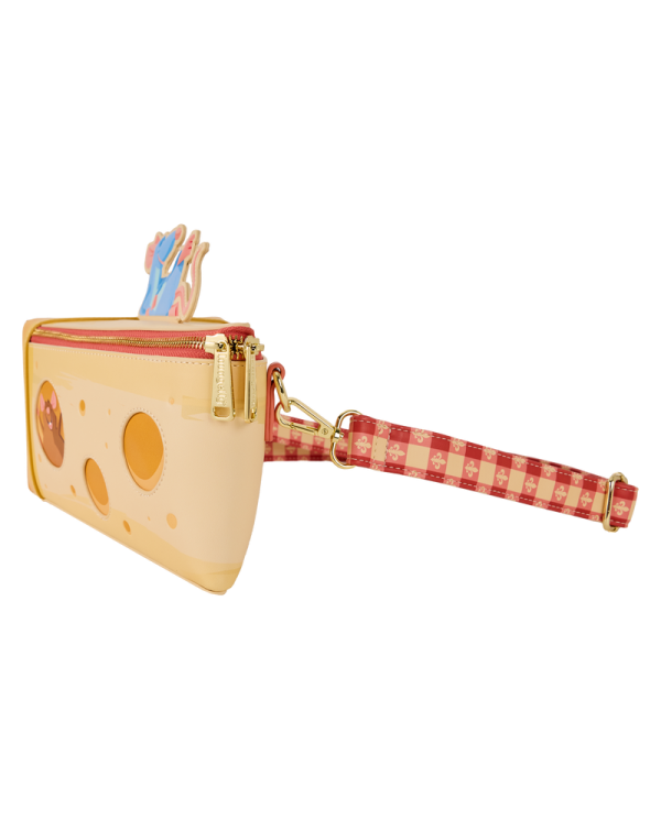 Sac à bandoulière Loungefly - Ratatouille Remy & Emile Cheese Figural