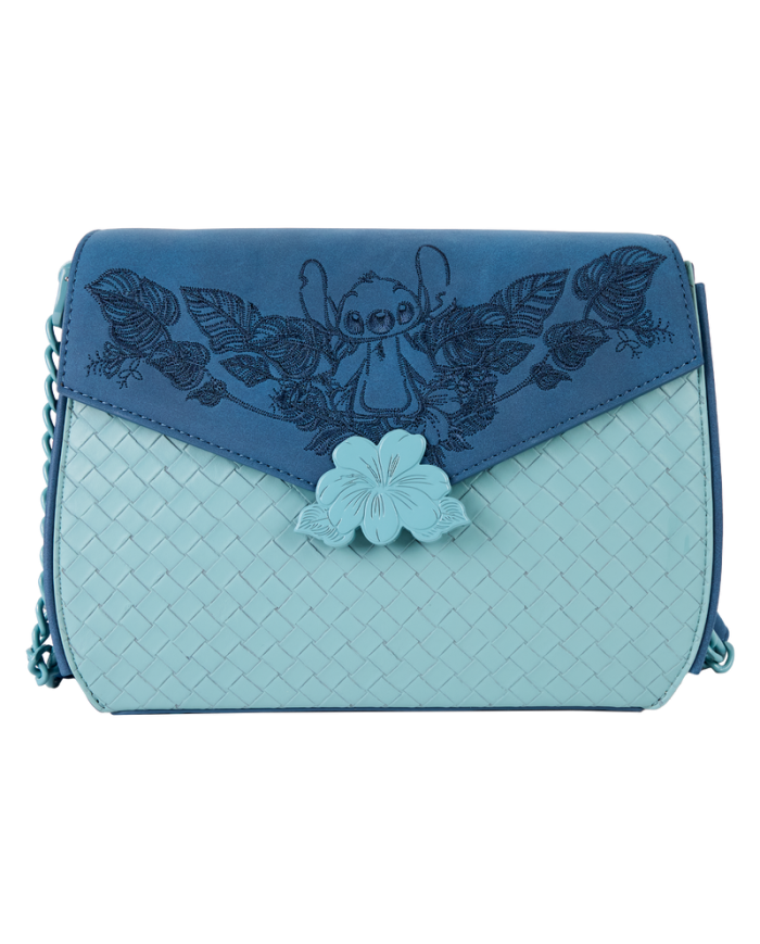 Sac à bandoulière Loungefly - Stitch Embroidered Woven