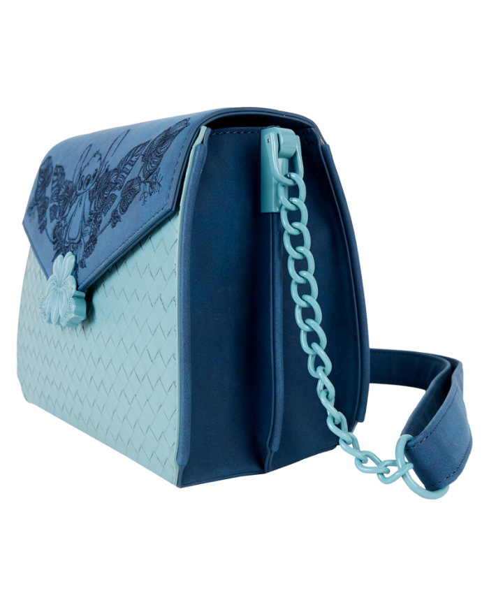 Sac à bandoulière Loungefly - Stitch Embroidered Woven