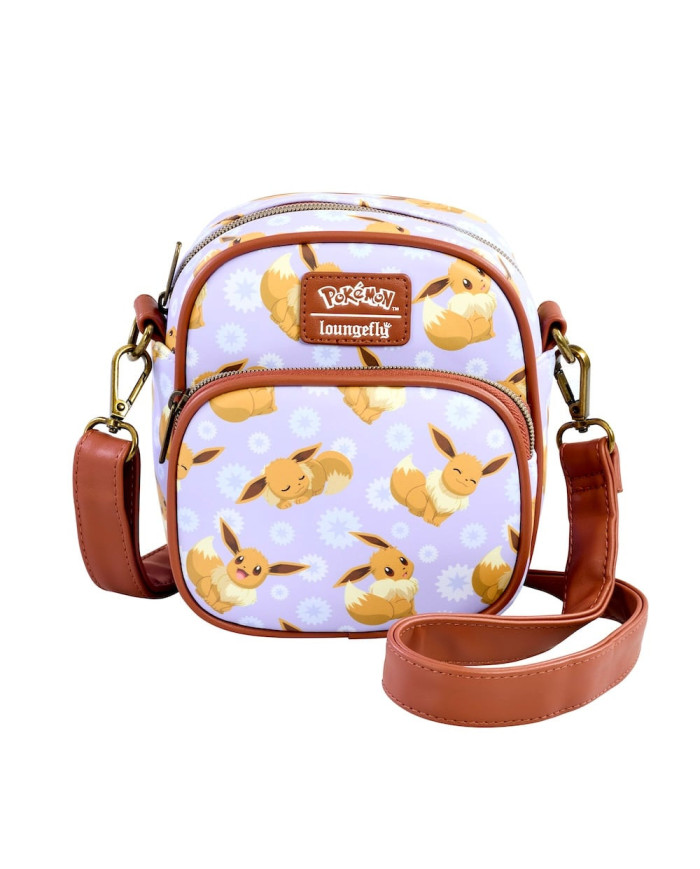 Sac à bandoulière Loungefly - Pokemon Evoli AOP