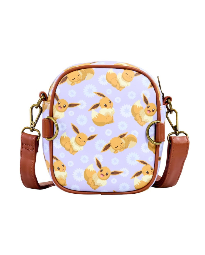 Sac à bandoulière Loungefly - Pokemon Evoli AOP