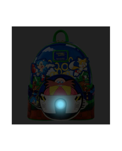 Sac à dos Loungefly - Sonic Light Up