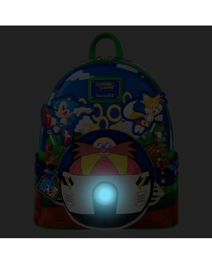 Sac à dos Loungefly - Sonic Light Up