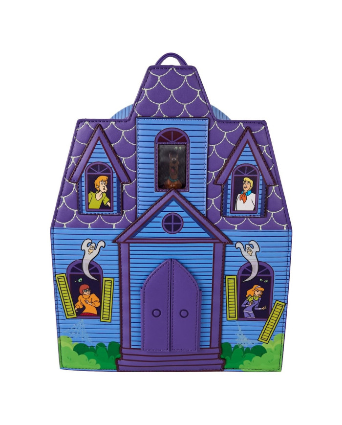 Sac à dos Loungefly - Scooby-Doo Mystery Inc. Haunted Mansion Lenticular