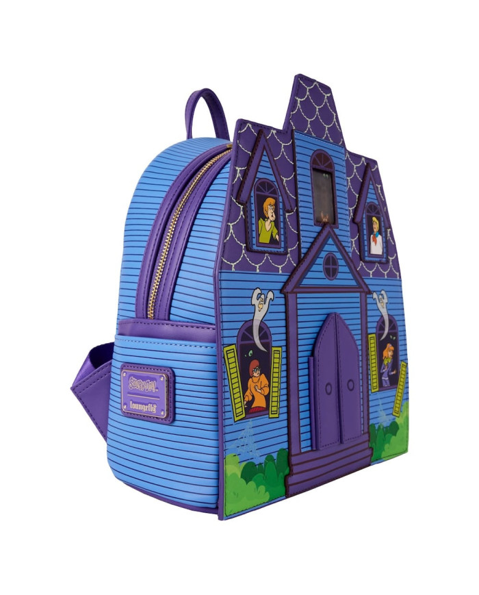 Sac à dos Loungefly - Scooby-Doo Mystery Inc. Haunted Mansion Lenticular