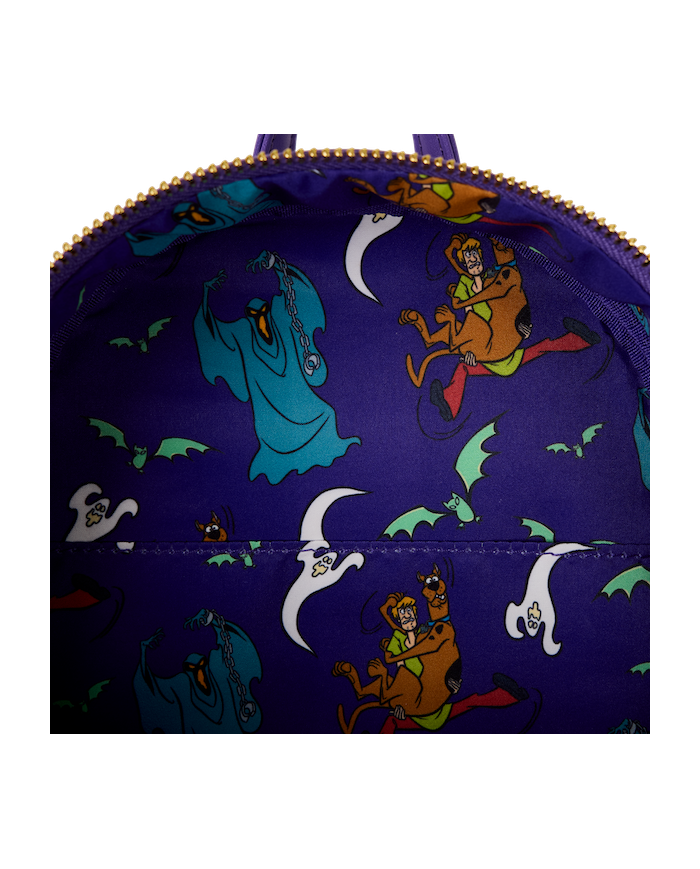 Sac à dos Loungefly - Scooby-Doo Mystery Inc. Haunted Mansion Lenticular