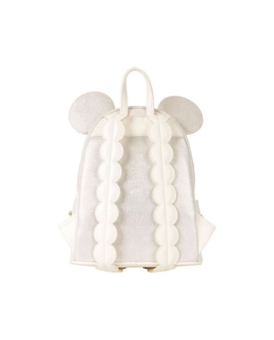Sac à dos Loungefly - Minnie Mouse Iridescent Lace Wedding