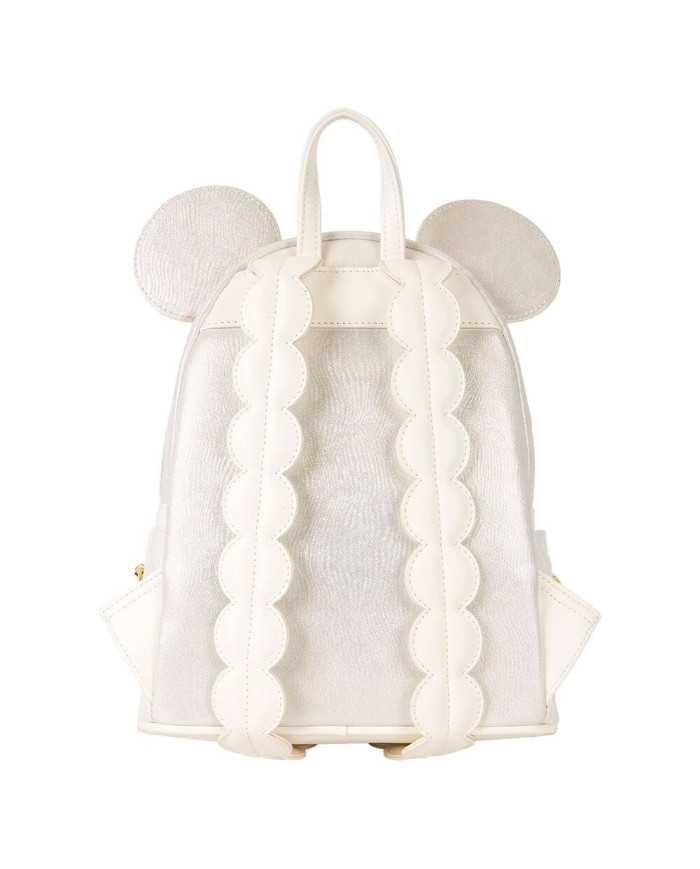 Sac à dos Loungefly - Minnie Mouse Iridescent Lace Wedding