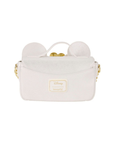 Sac à bandoulière Loungefly - Minnie Mouse Iridescent Lace Wedding