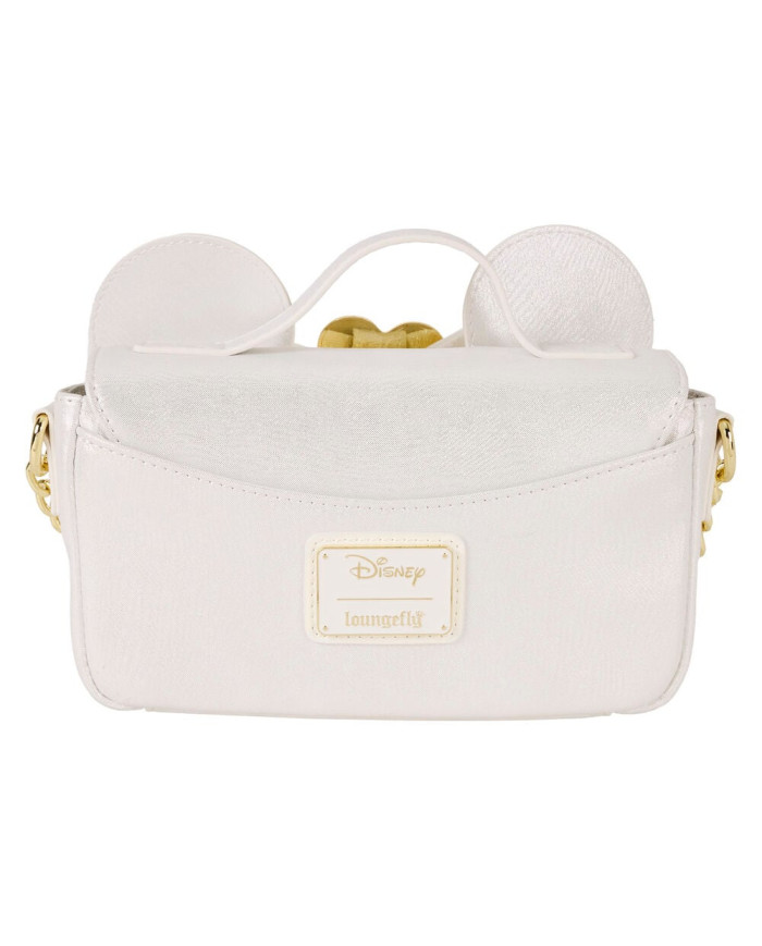 Sac à bandoulière Loungefly - Minnie Mouse Iridescent Lace Wedding