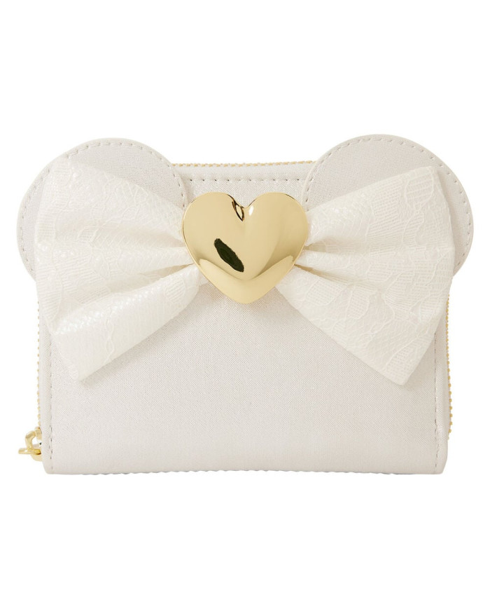 Portefeuille Loungefly - Minnie Mouse Iridescent Lace Wedding