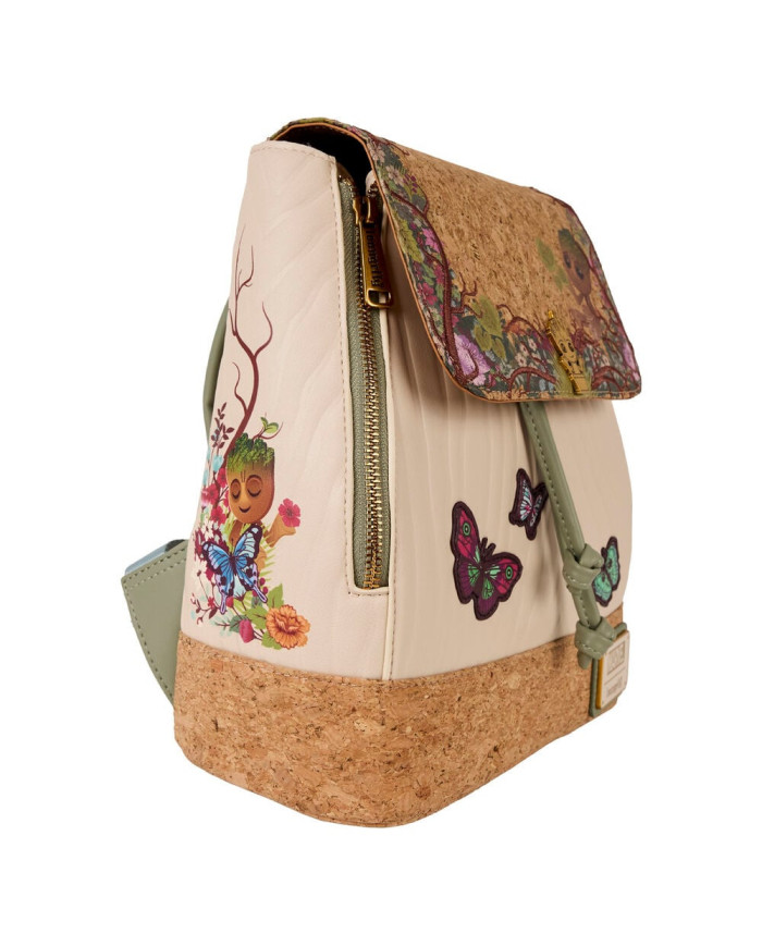 Sac à dos Loungefly - Les Gardiens de la Galaxie Floral Groot Drawstring