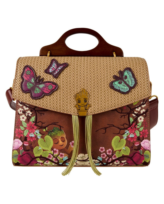 Sac à bandoulière Loungefly - Les Gardiens de la Galaxie Floral Groot