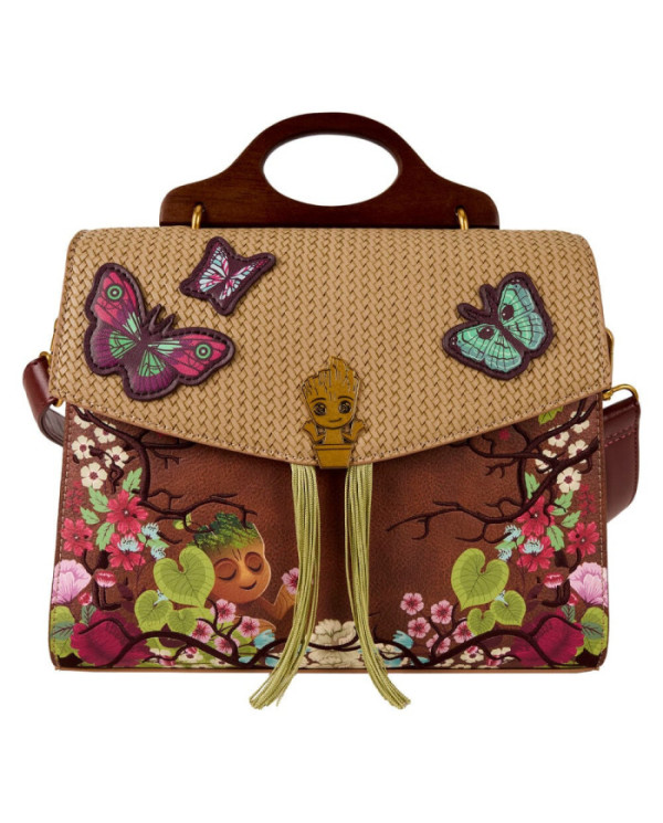 Sac à bandoulière Loungefly - Les Gardiens de la Galaxie Floral Groot