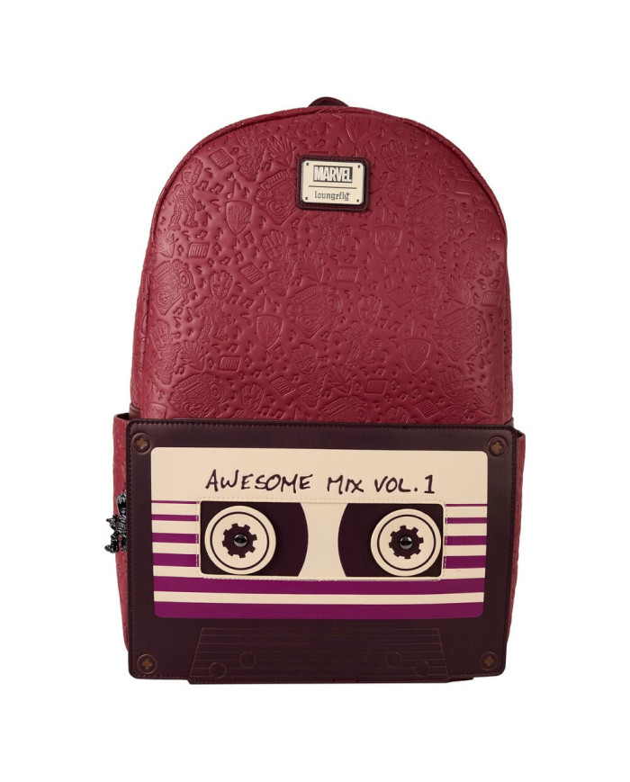 Sac à dos Loungefly - Les Gardiens de la Galaxie Groot Mixtape All-Over Print Full-Size