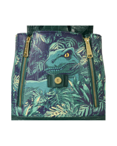 Sac à dos Loungefly - Jurassic World Jungle Velociraptor Glow Drawstring