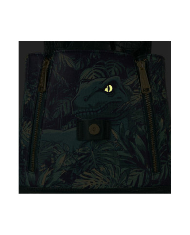 Sac à dos Loungefly - Jurassic World Jungle Velociraptor Glow Drawstring