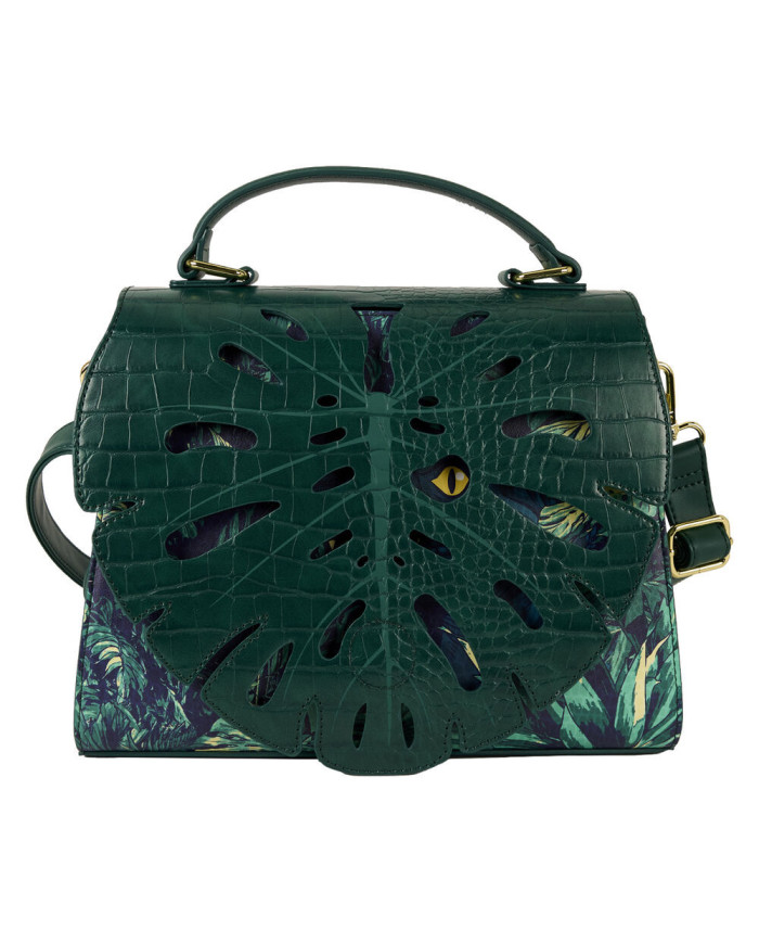 Sac à bandoulière Loungefly - Jurassic World Jungle Velociraptor Glow