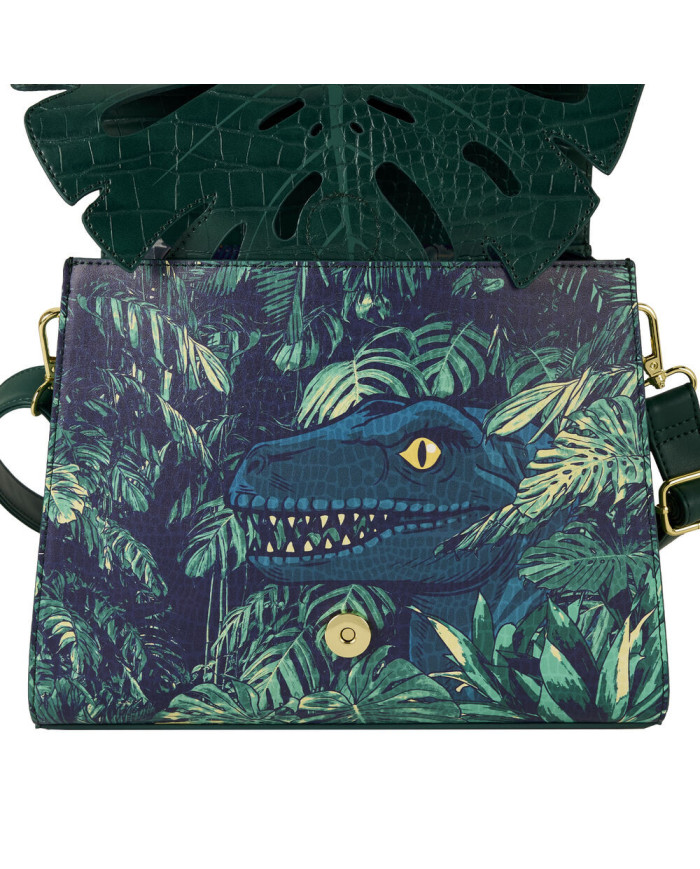 Sac à bandoulière Loungefly - Jurassic World Jungle Velociraptor Glow